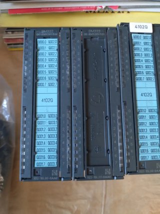 5x PLC Siemens S7-300 SM322 6ES7 322-1BL00-0AA0