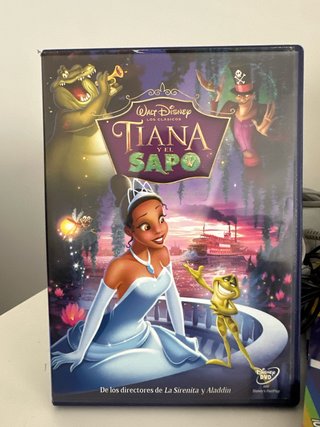 DVD Disney Tiana y el Sapo + otra película