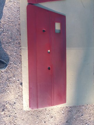 Paneles Puerta Renault 5 Rojo