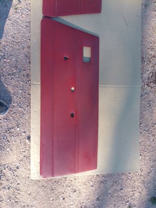 Paneles Puerta Renault 5 Rojo