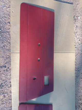 Paneles Puerta Renault 5 Rojo