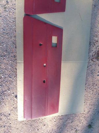 Paneles Puerta Renault 5 Rojo