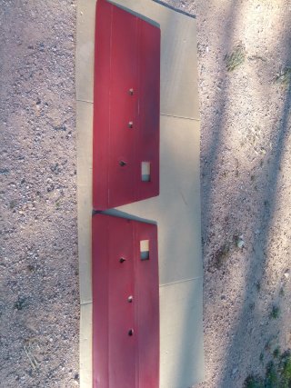 Paneles Puerta Renault 5 Rojo