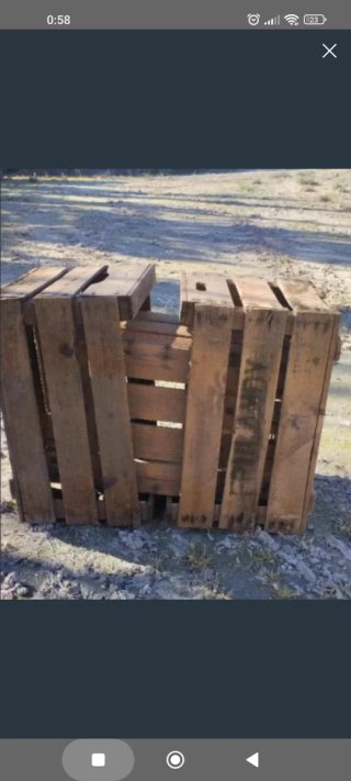 Lote 3 cajas de madera