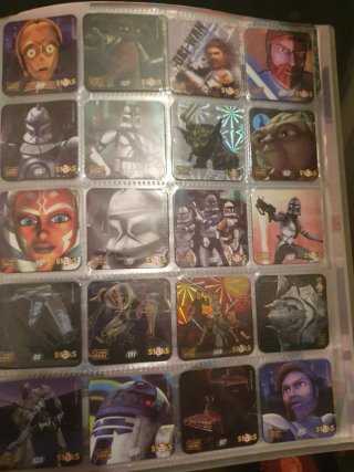Álbum de cromos Star Wars: The Clone Wars