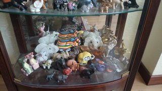 Colección figuras elefantes decorativas