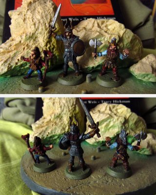 Ral Partha Dragonlance Héroes Miniaturas pintadas