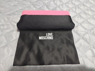 Funda para gafas Moschino rosa