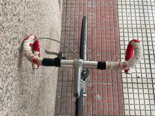 Bicicleta Urbana Fixie Negra y Roja