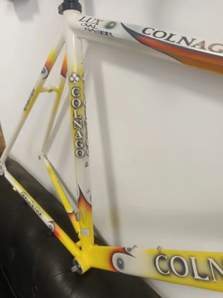 Cuadro Colnago Lux Oval Master Titanio Talla 55x56