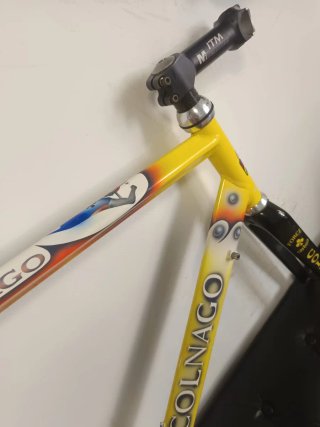 Cuadro Colnago Lux Oval Master Titanio Talla 55x56