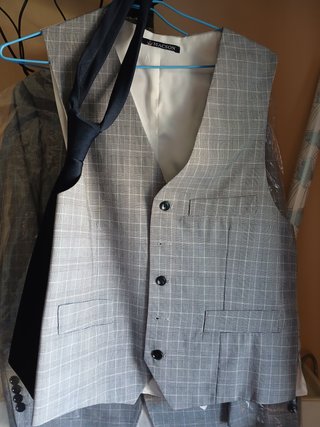 Traje de chico MACSON gris talla M