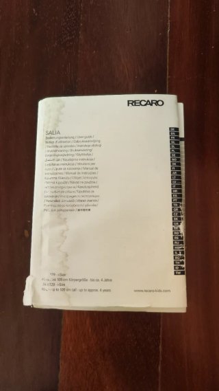 Silla coche bebé RECARO