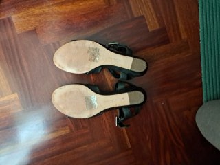Sandalias Clarks negras mujer