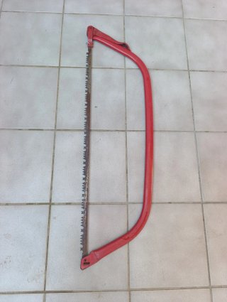 Título: Sierra de Arco Vintage 84cm - ¡Hoja Sueca