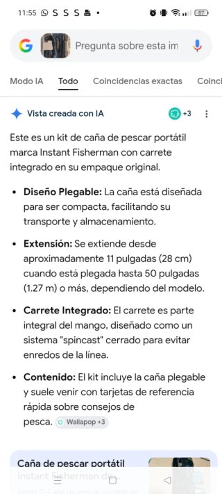 Caña de Pescar Instant Fisherman Portátil