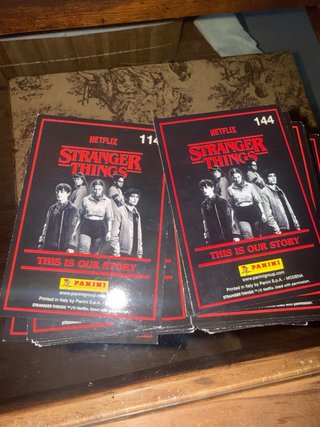 Cartas Stranger Things Colección