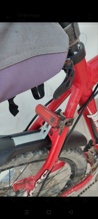Bicicleta Montaña 26 Roja