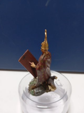 Guerrero Celta Plomo Figura