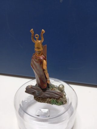 Guerrero Celta Plomo Figura