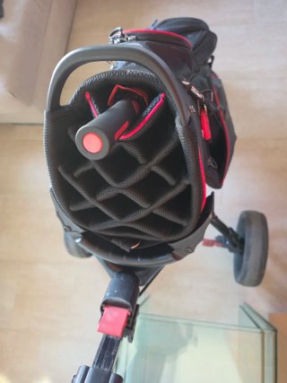 Carro golf Masters + Bolsa Wilson + Sombrilla