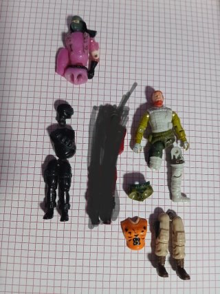 Despiece Figuras GI Joe