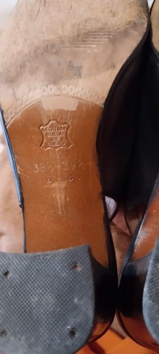 Zapatos Nuria Styl Piel T. 38.5