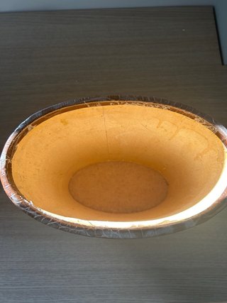 Papelera Vintage Cuero Marrón