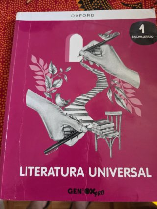 Literatura Universal 1º Bachillerato. Libro del...