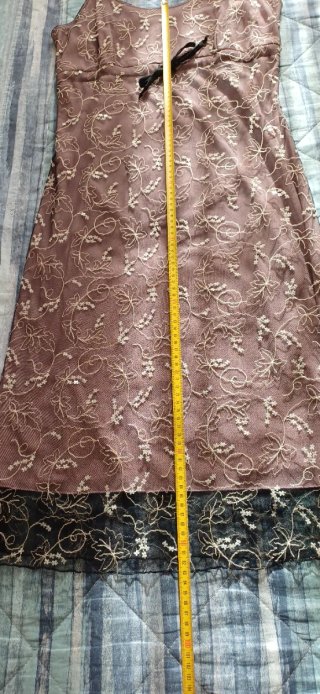 Vestito elegante con pizzo