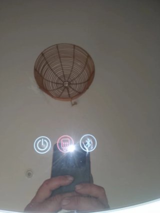 Espejo Baño COSMOS 80cm Luz Antivaho Bluetooth