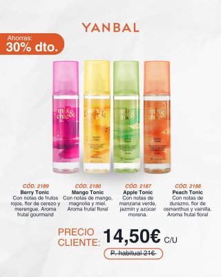 Perfume CCORI Yanbal 30% Dto.