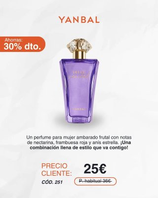 Perfume CCORI Yanbal 30% Dto.