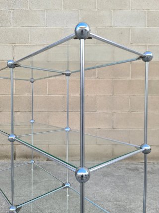 Estantería modular estilo SPUTNIK. Space Age 70s.