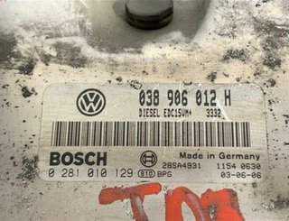 Volkswagen 60345 centralita 038906012h golf iv 1.9