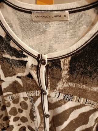 Chaqueta Punto Purificación García Talla S