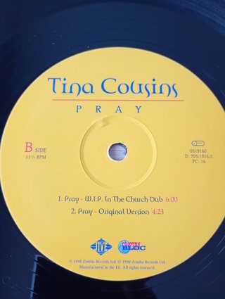 TINA COUSINS - PRAY - VINILO REMEMBER