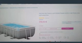 Piscina familiar rectangular