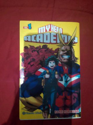 1° libro de My Hero Academia