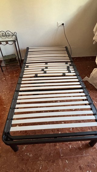 Cama articulada eléctrica con somier y colchón