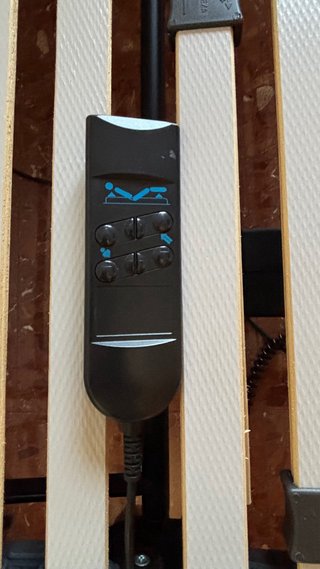 Cama articulada eléctrica con somier y colchón