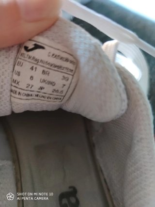 Zapatillas Blancas Talla 41 Memory Foam