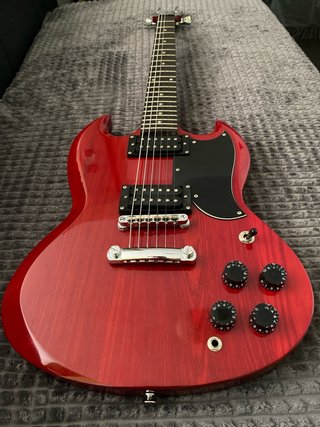 Guitarra Storm SG Style Roja