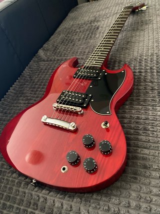Guitarra Storm SG Style Roja