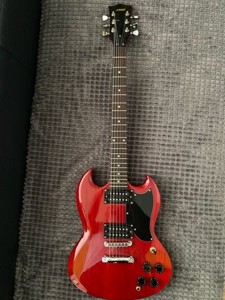 Guitarra Storm SG Style Roja