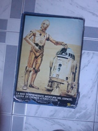 Álbum Antiguo Star Wars La Guerra de las Galaxias