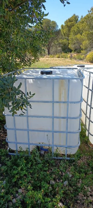 Depósito agua 1000L IBC