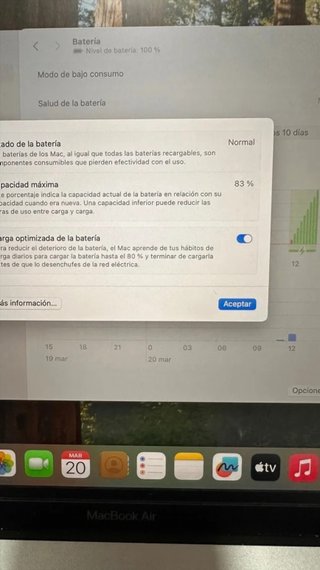 MacBook Air M1 2020 512GB Plata