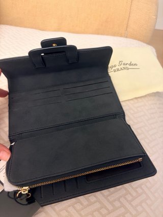 Billetera Bags Garden Negra