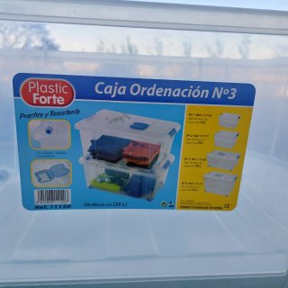 Caja de almacenaje Plastic Forte N°3